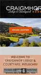 Mobile Screenshot of craigmhorlodge.co.uk